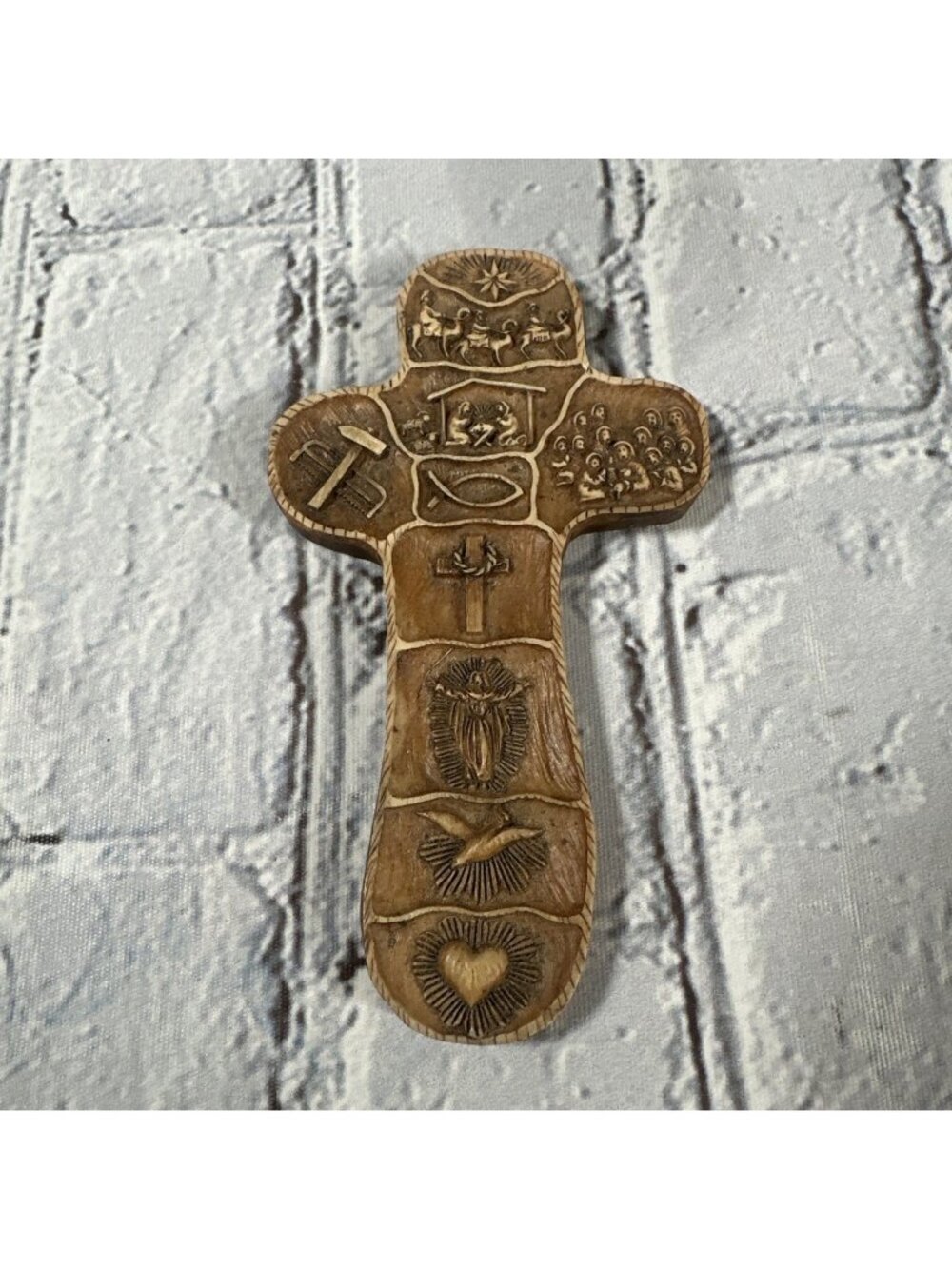 Palm Sized Cross Crucifix 2012 Roman Inc Cross Images Of Christ Story Christian